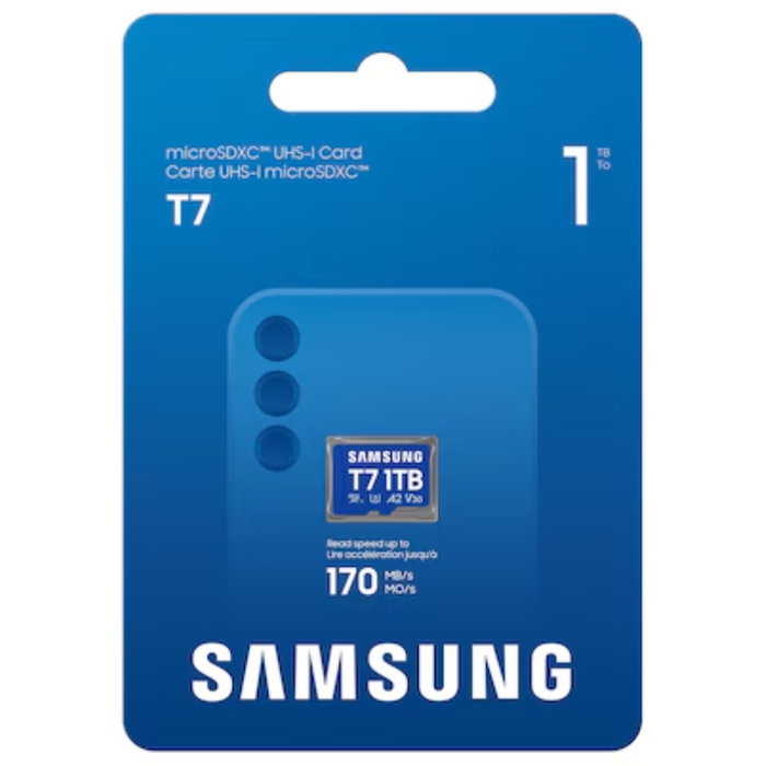 Samsung Tarjeta de Memoria T7 microSDXC 1 TB Samsung Tarjeta de Memoria T7 microSDXC 1 TB